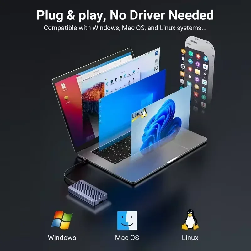 ACASIS USB-C USB4 SSD Muhafaza - Usb4 40Gbps External Ssd 8Tb incelemesi ve fiyatı